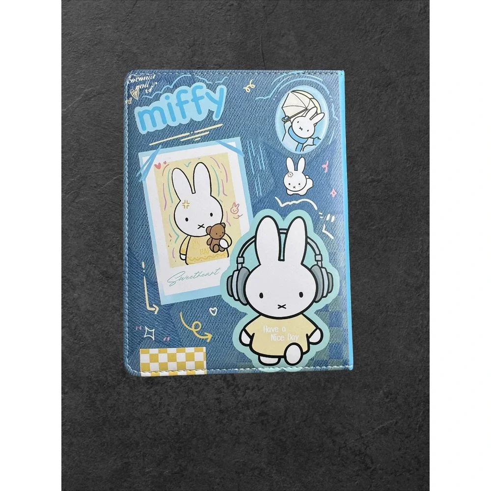 Miffy Blue Denim Style Notebook Journal Dick Bruna Character Stationery New